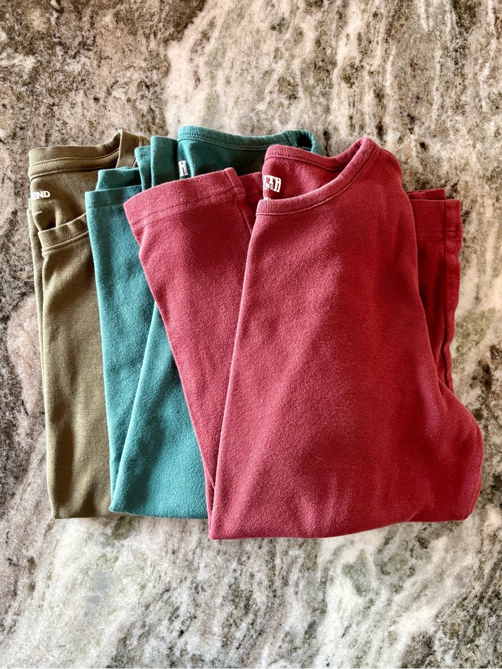 Duluth, Lands' End—Long-Sleeve Tees (Set of 3, Size Medium)